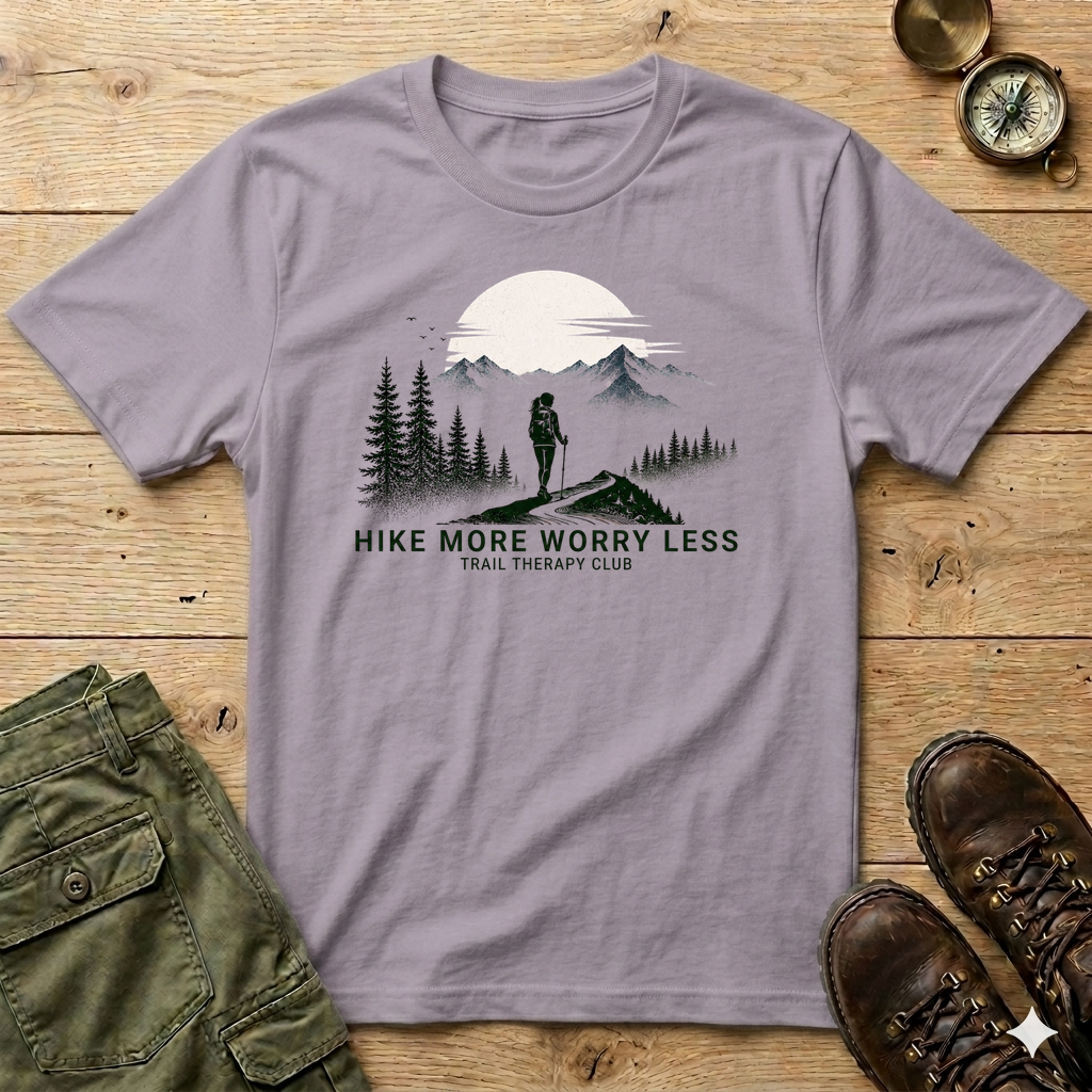Hike More Worry Less T-Shirt