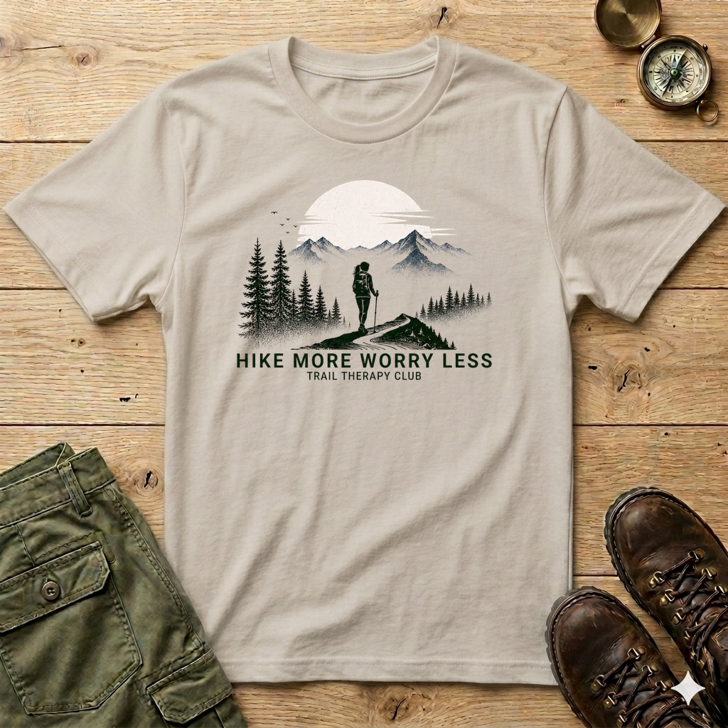 Hike More Worry Less T-Shirt