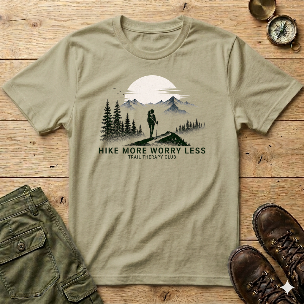 Hike More Worry Less T-Shirt