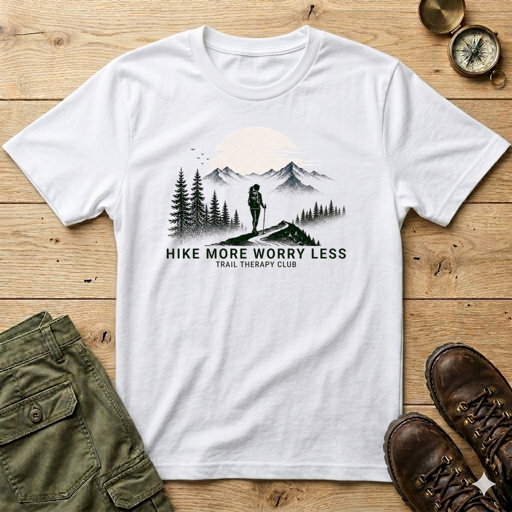 Hike More Worry Less T-Shirt