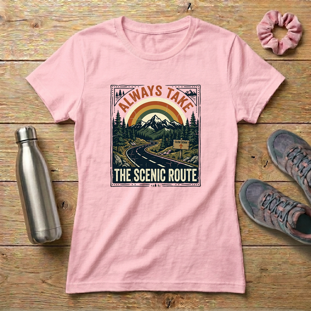 Always Take The Scenic Route Women's T-shirt