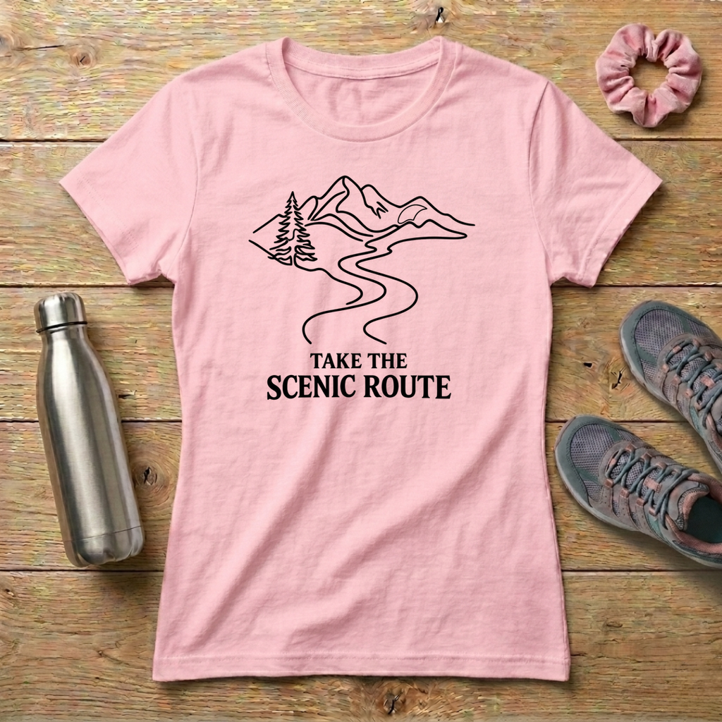 Take The Scenic Route Women's T-shirt