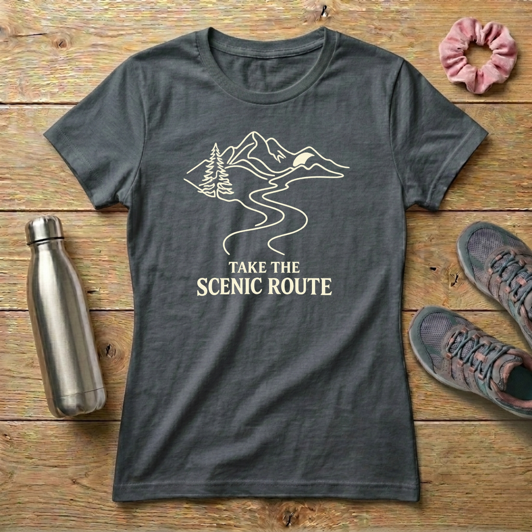 Take The Scenic Route Women's T-shirt