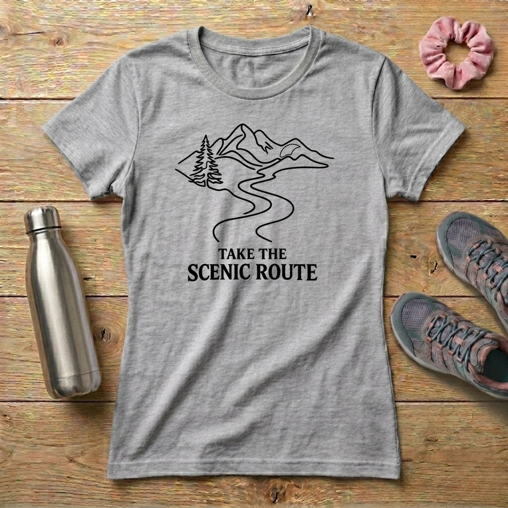 Take The Scenic Route Women's T-shirt