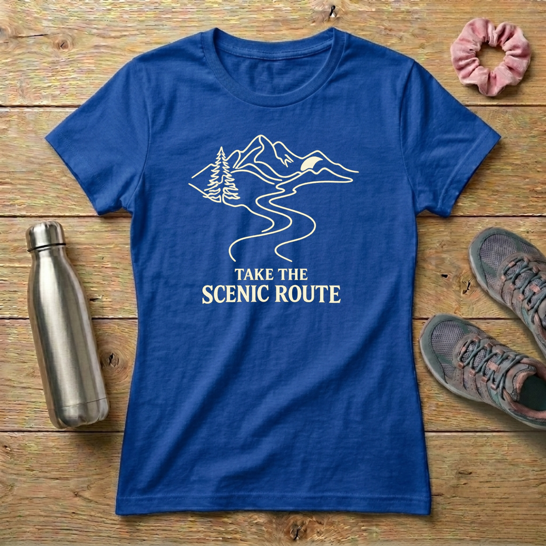 Take The Scenic Route Women's T-shirt
