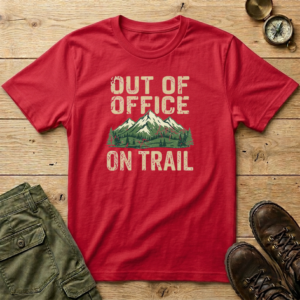 Out Of Office On Trail T-Shirt