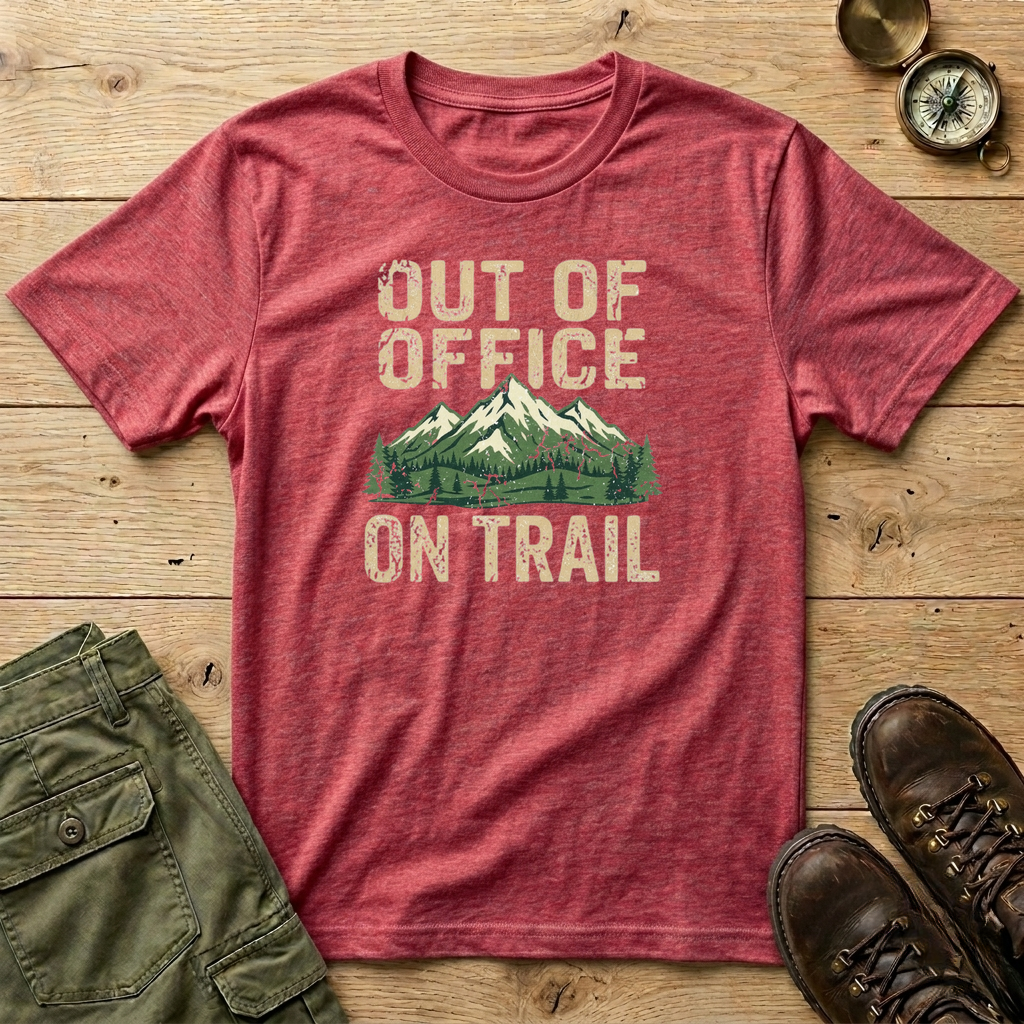 Out Of Office On Trail T-Shirt