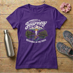 Embrace The Journey Recharge On The Trail Women's T-shirt