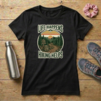 Life Happens Hiking Helps Women's T-shirt