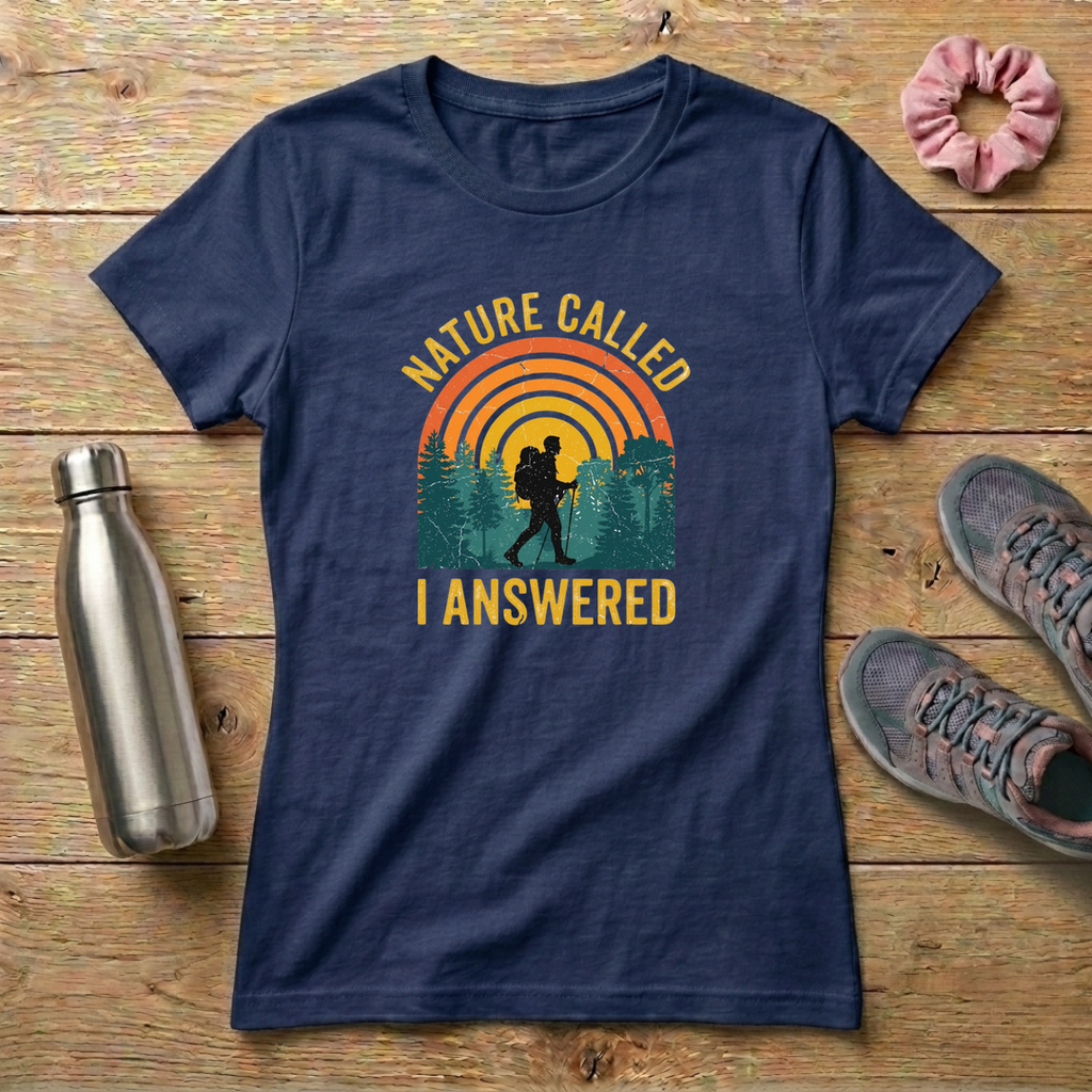Nature Called I Answered Women's T-shirt