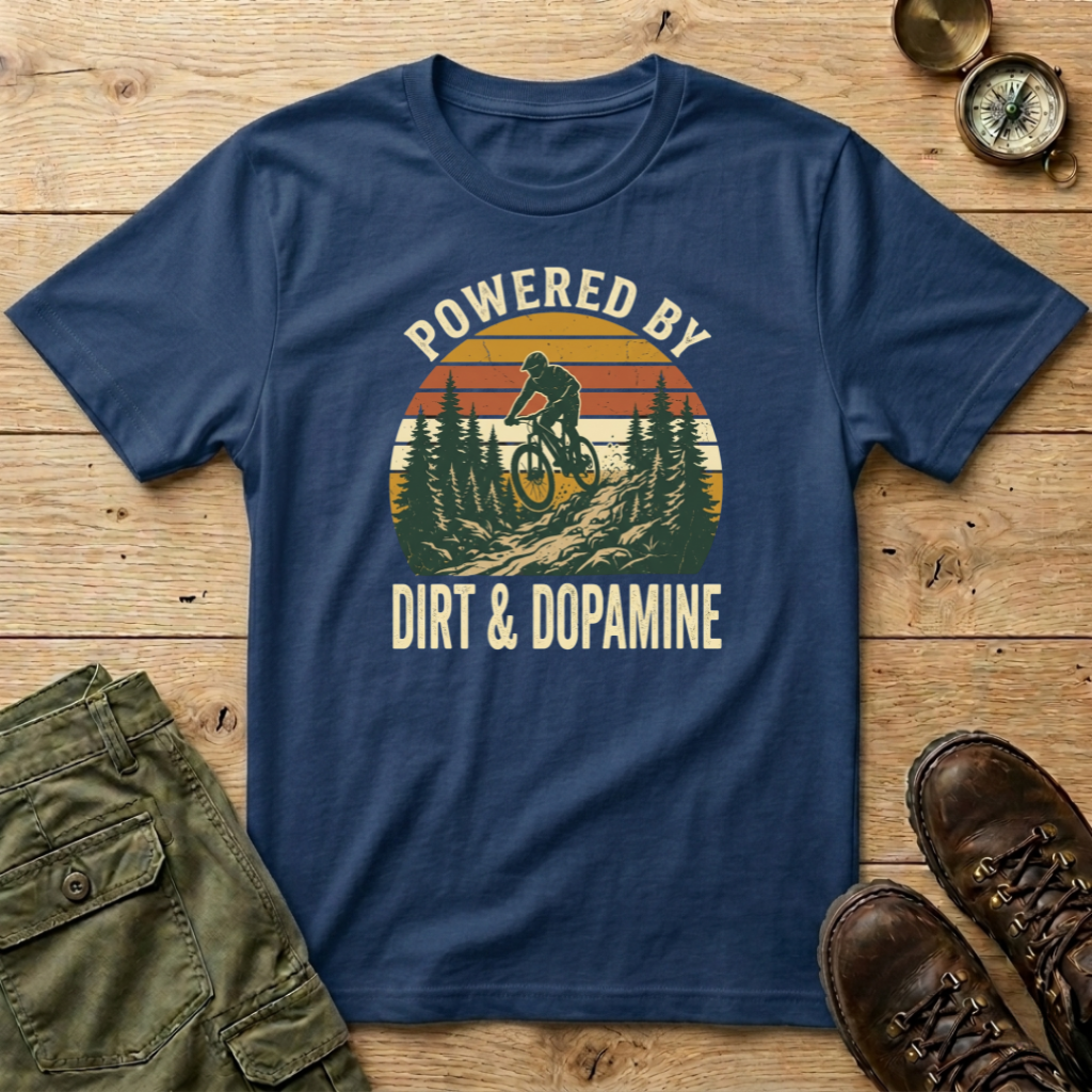 Powered By Dirt & Dopamine T-Shirt