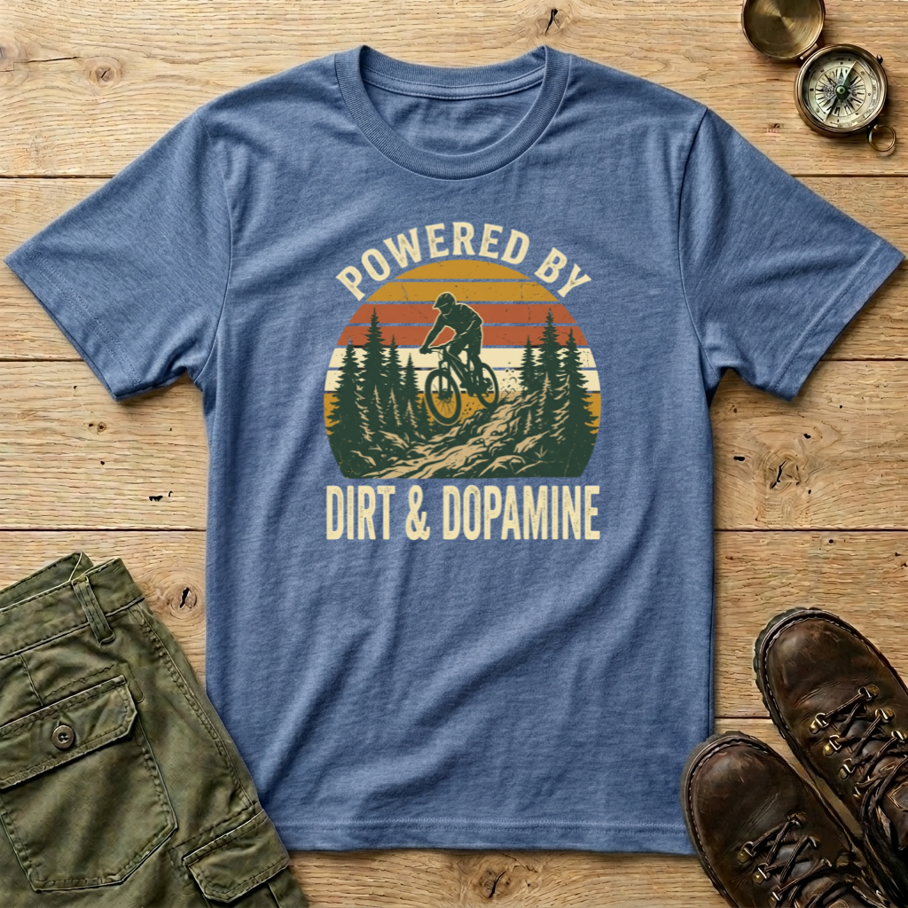Powered By Dirt & Dopamine T-Shirt