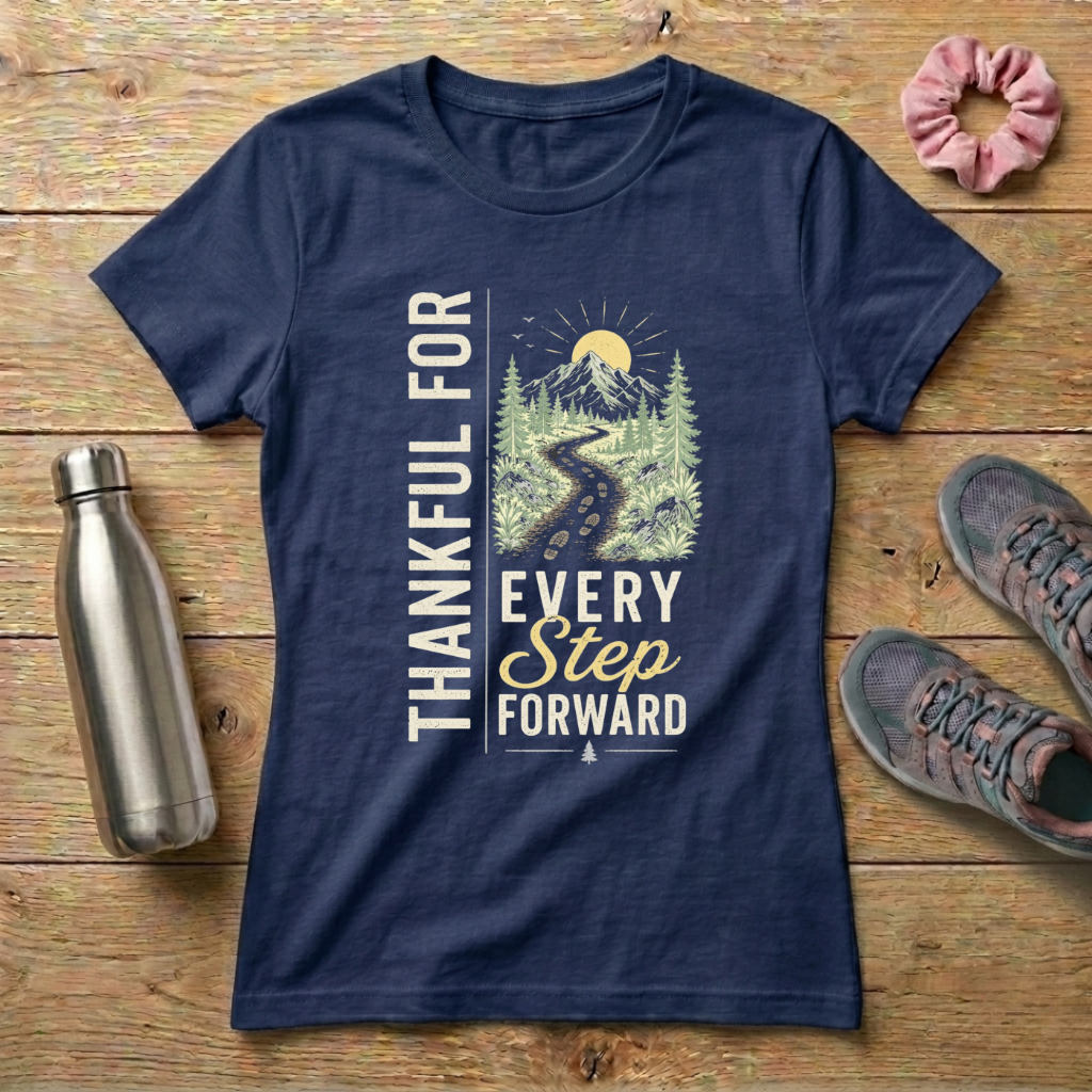 Thankful For Every Step Forward Women's T-shirt