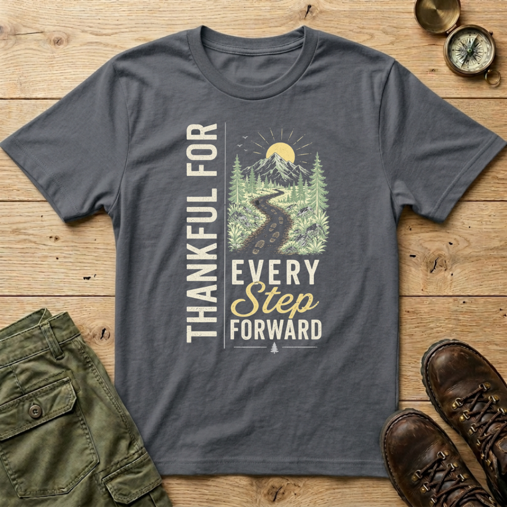 Thankful For Every Step Forward T-Shirt