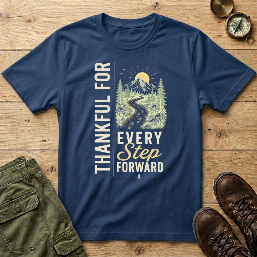 Thankful For Every Step Forward T-Shirt