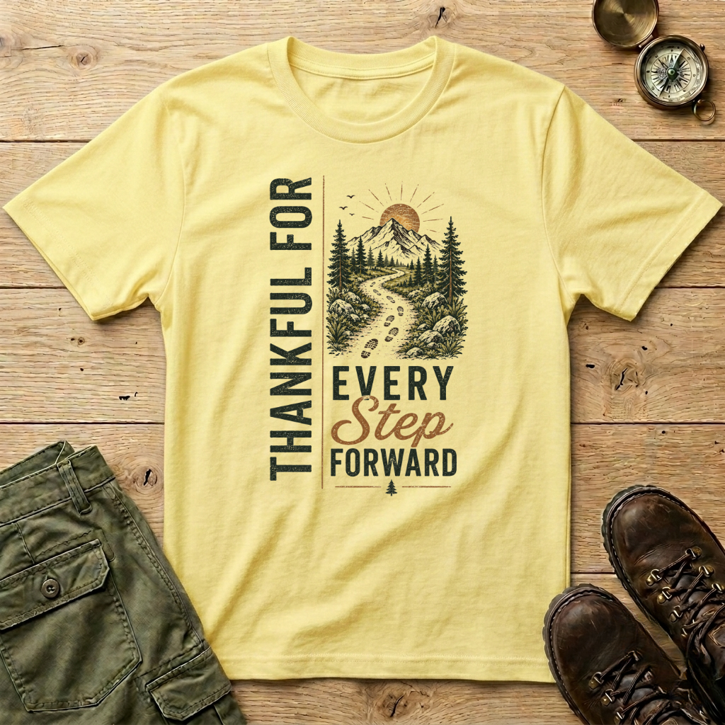 Thankful For Every Step Forward T-Shirt
