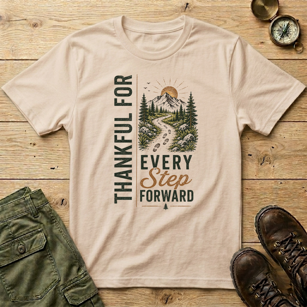 Thankful For Every Step Forward T-Shirt