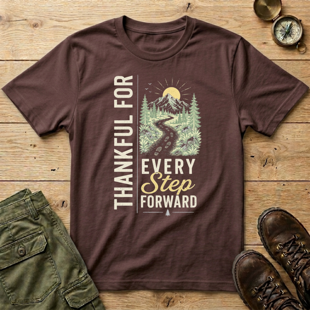 Thankful For Every Step Forward T-Shirt
