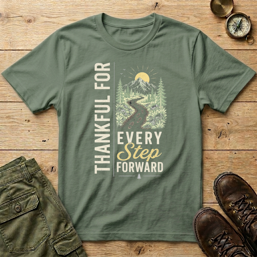 Thankful For Every Step Forward T-Shirt