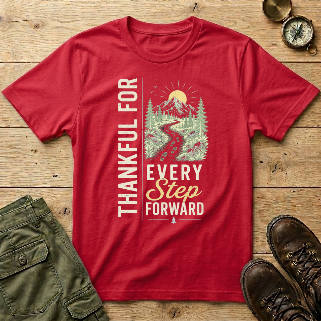 Thankful For Every Step Forward T-Shirt