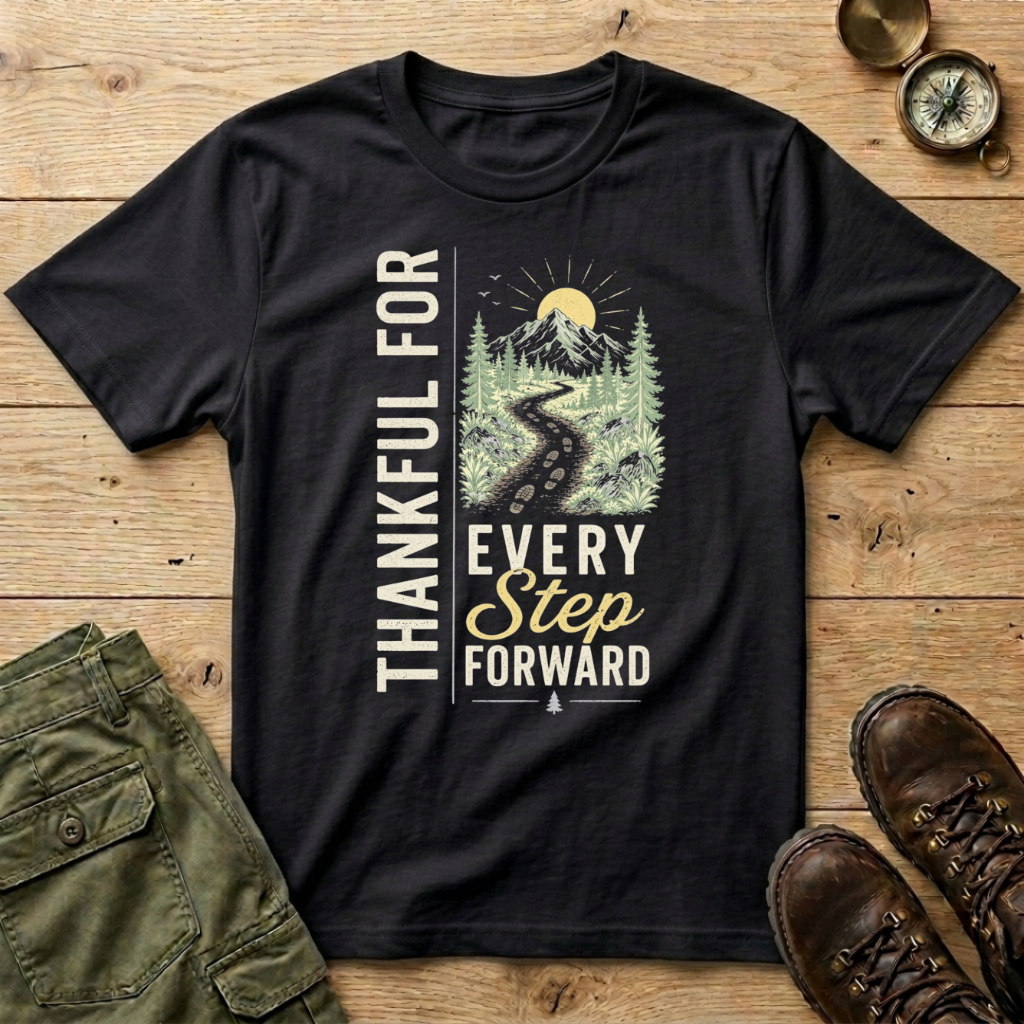 Thankful For Every Step Forward T-Shirt