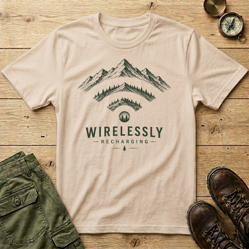 Wirelessly Recharging T-Shirt