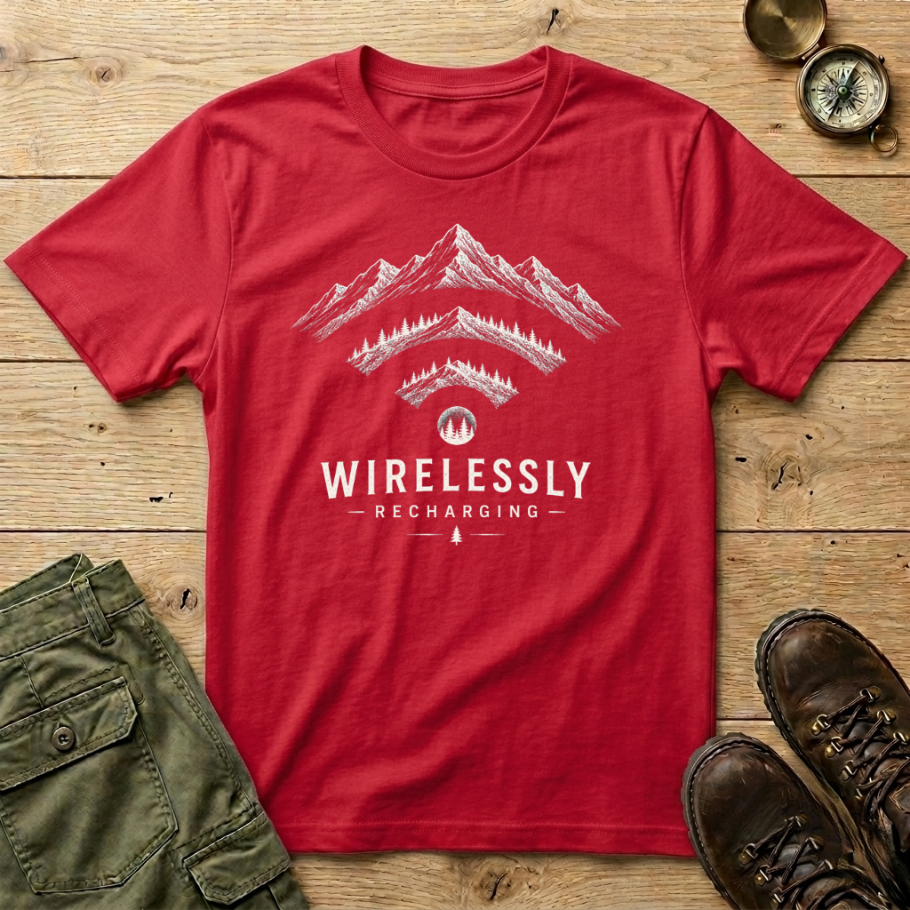 Wirelessly Recharging T-Shirt