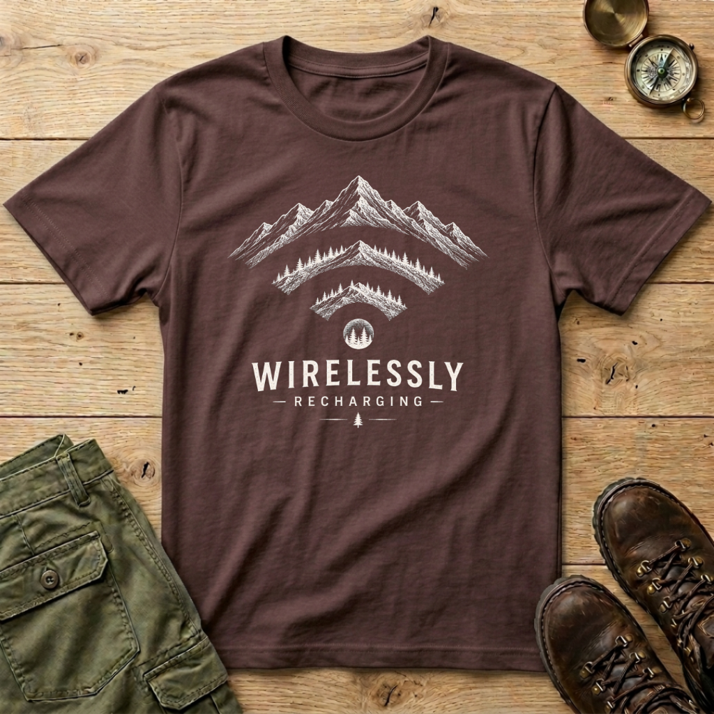 Wirelessly Recharging T-Shirt