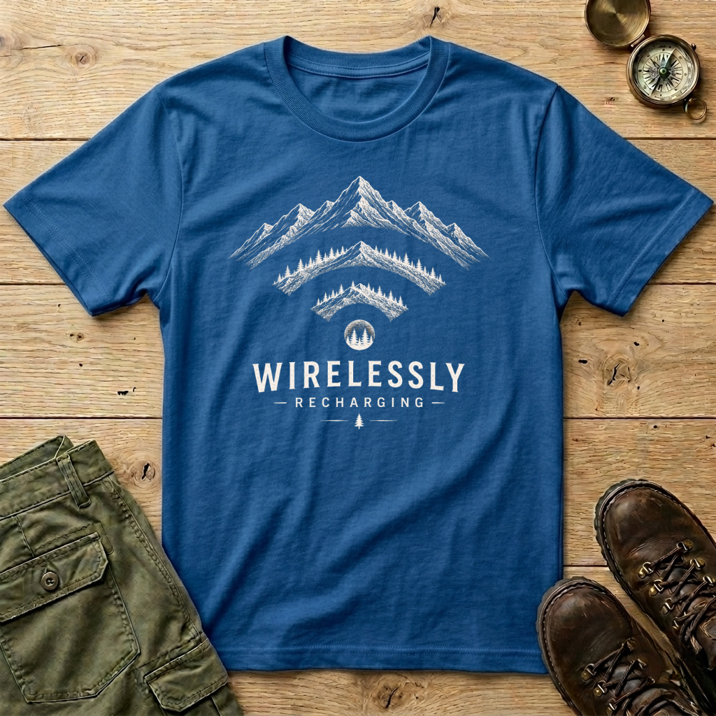 Wirelessly Recharging T-Shirt