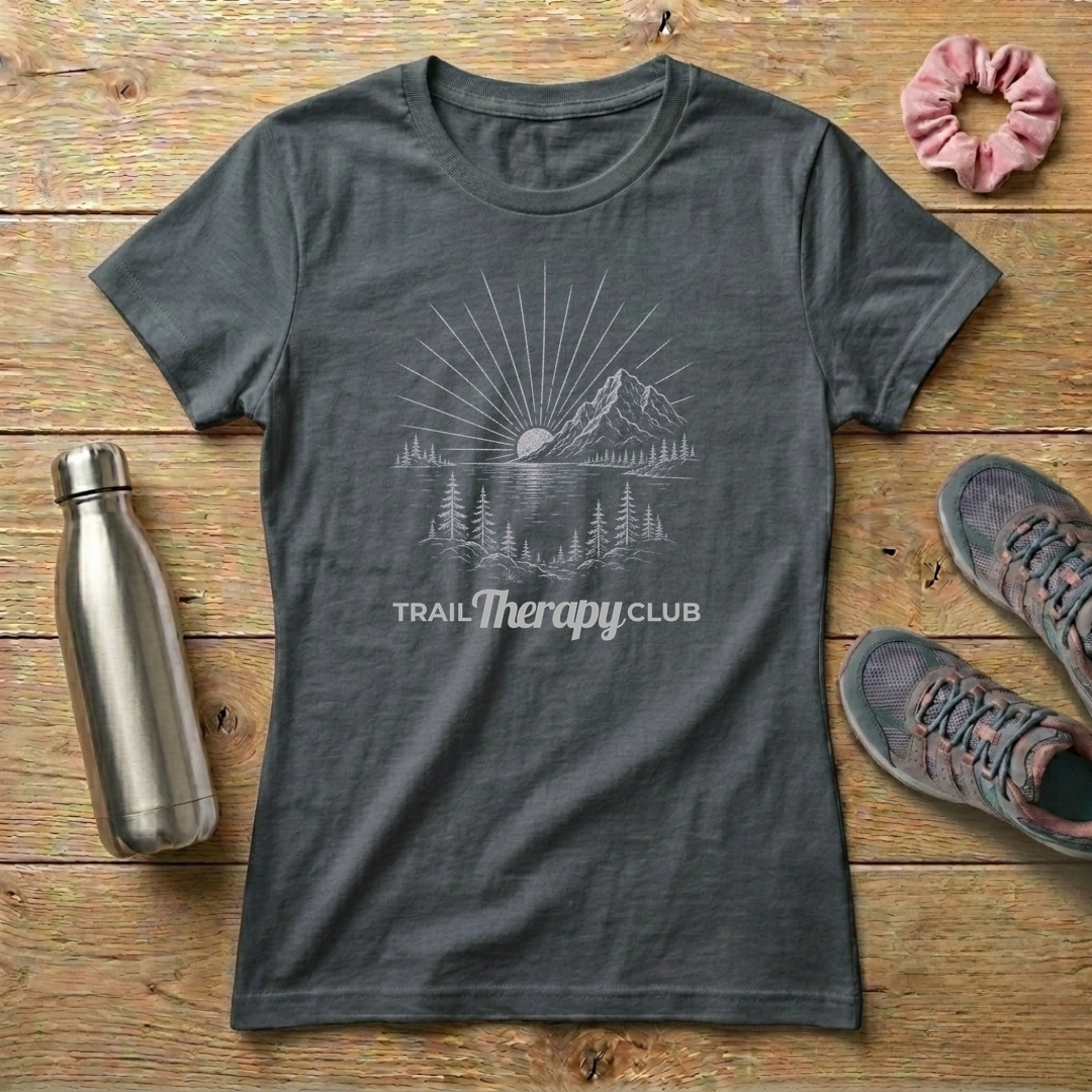 Trail Therapy Club Lake & Sun Women's T-shirt