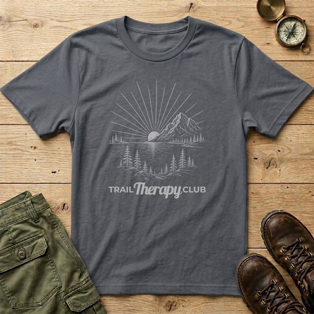 Trail Therapy Club Lake & Sun T-Shirt