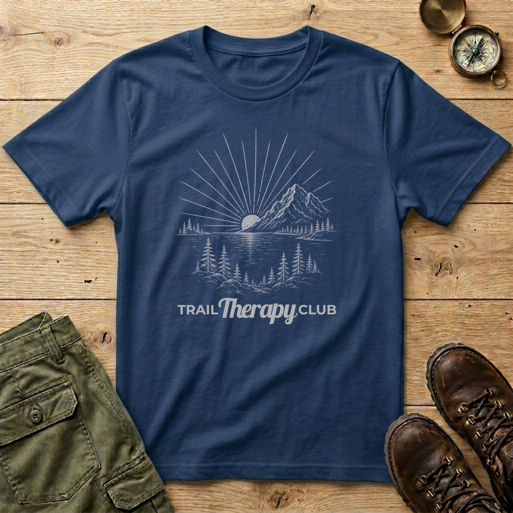Trail Therapy Club Lake & Sun T-Shirt