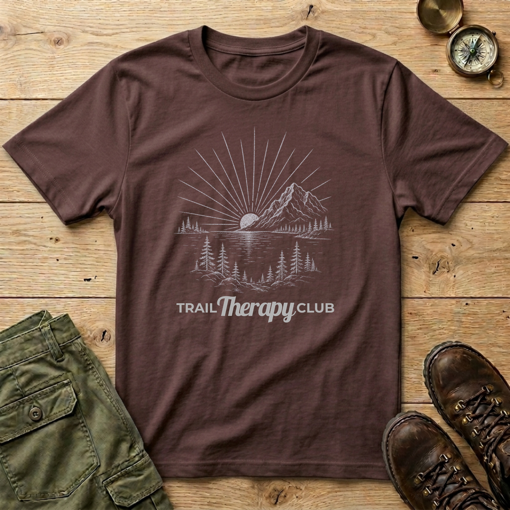 Trail Therapy Club Lake & Sun T-Shirt