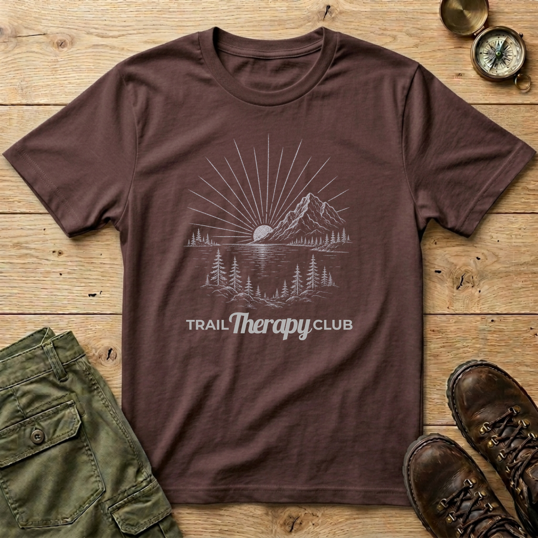 Trail Therapy Club Lake & Sun T-Shirt