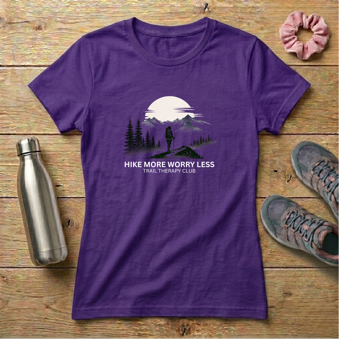 Hike More Worry Less Women's T-shirt