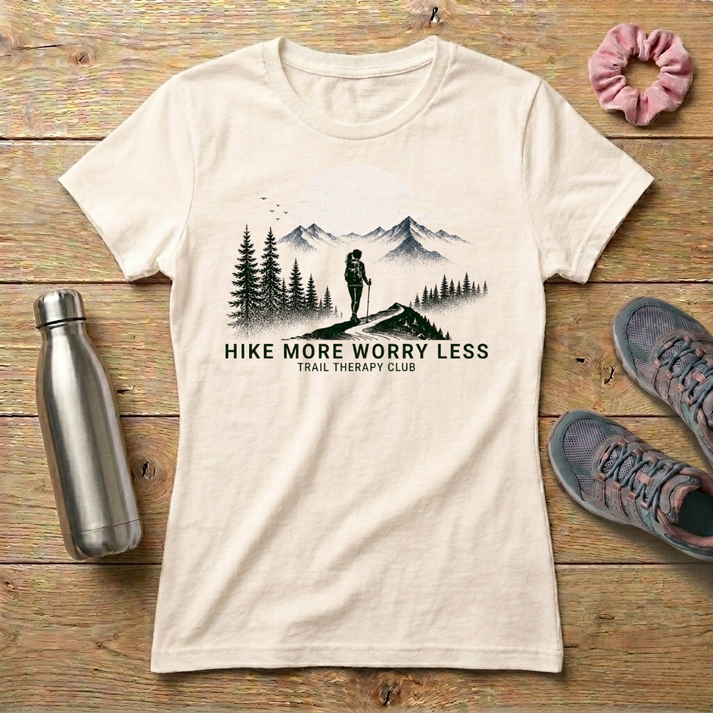Hike More Worry Less Women's T-shirt