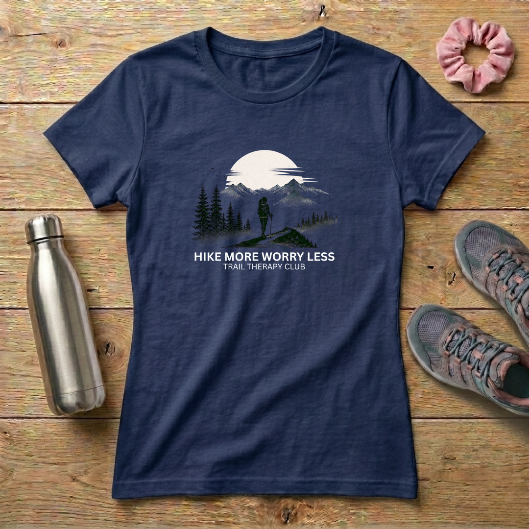 Hike More Worry Less Women's T-shirt
