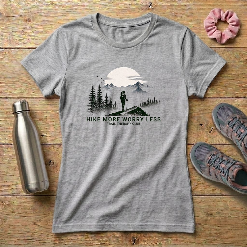 Hike More Worry Less Women's T-shirt