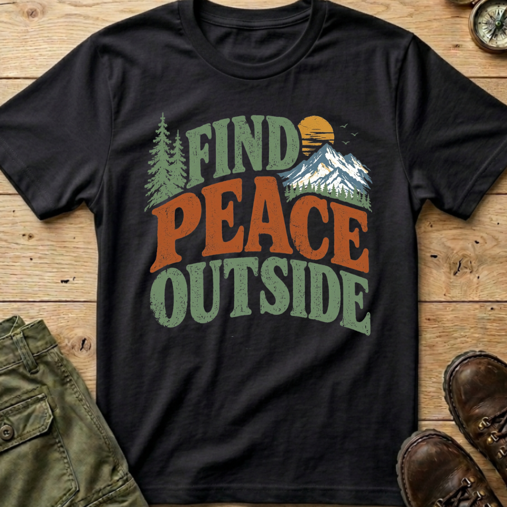 Find Peace Outside T-Shirt