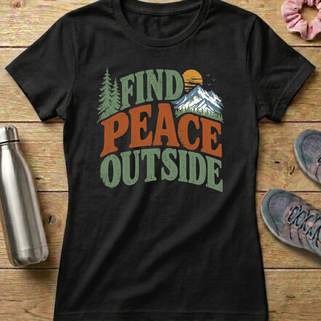 Find Peace Outside Women's T-shirt
