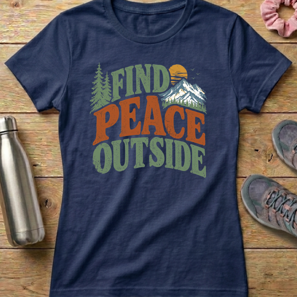Find Peace Outside Women's T-shirt