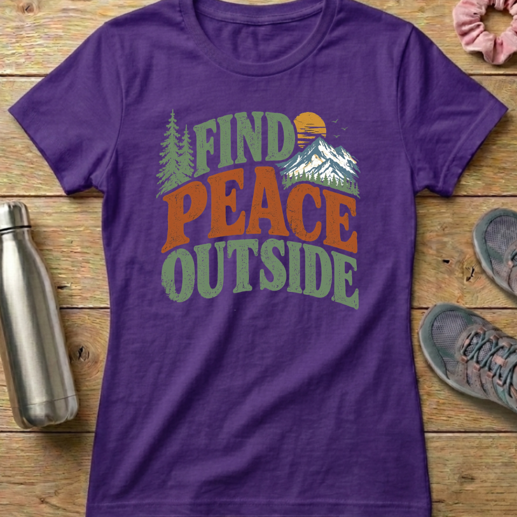 Find Peace Outside Women's T-shirt