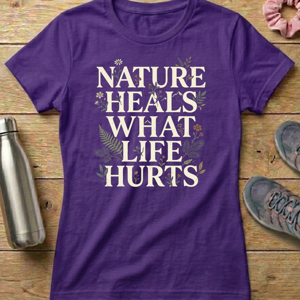 Nature Heals What Life Hurts Women's T-shirt