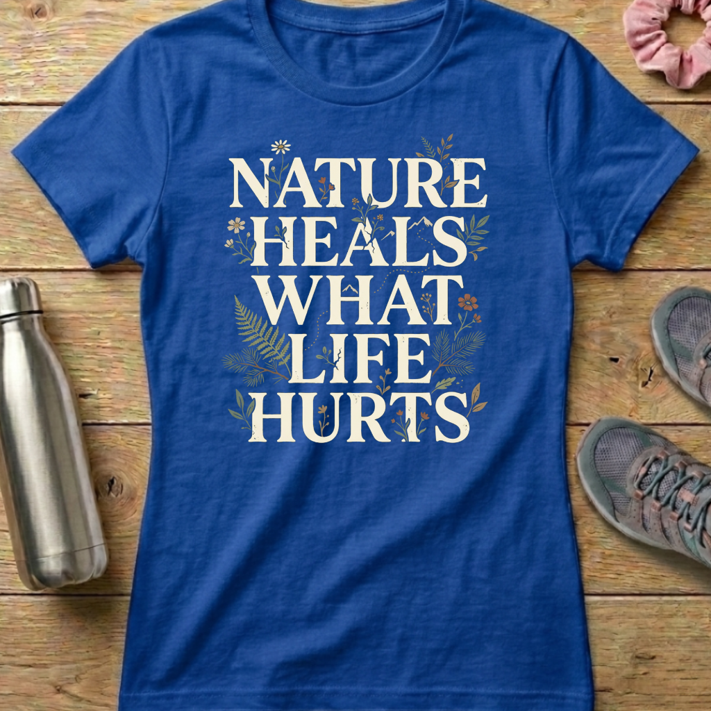 Nature Heals What Life Hurts Women's T-shirt