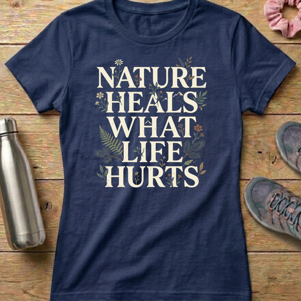 Nature Heals What Life Hurts Women's T-shirt