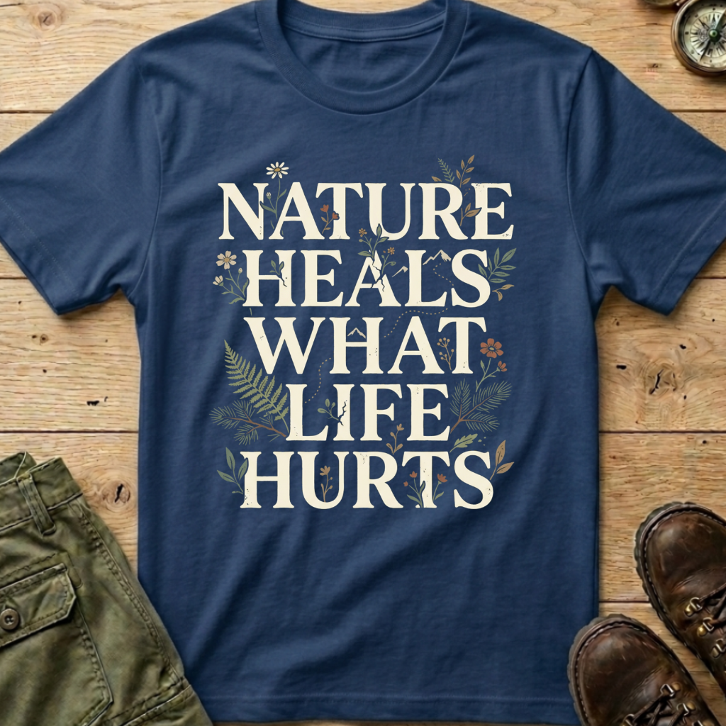 Nature Heals What Life Hurts T-Shirt