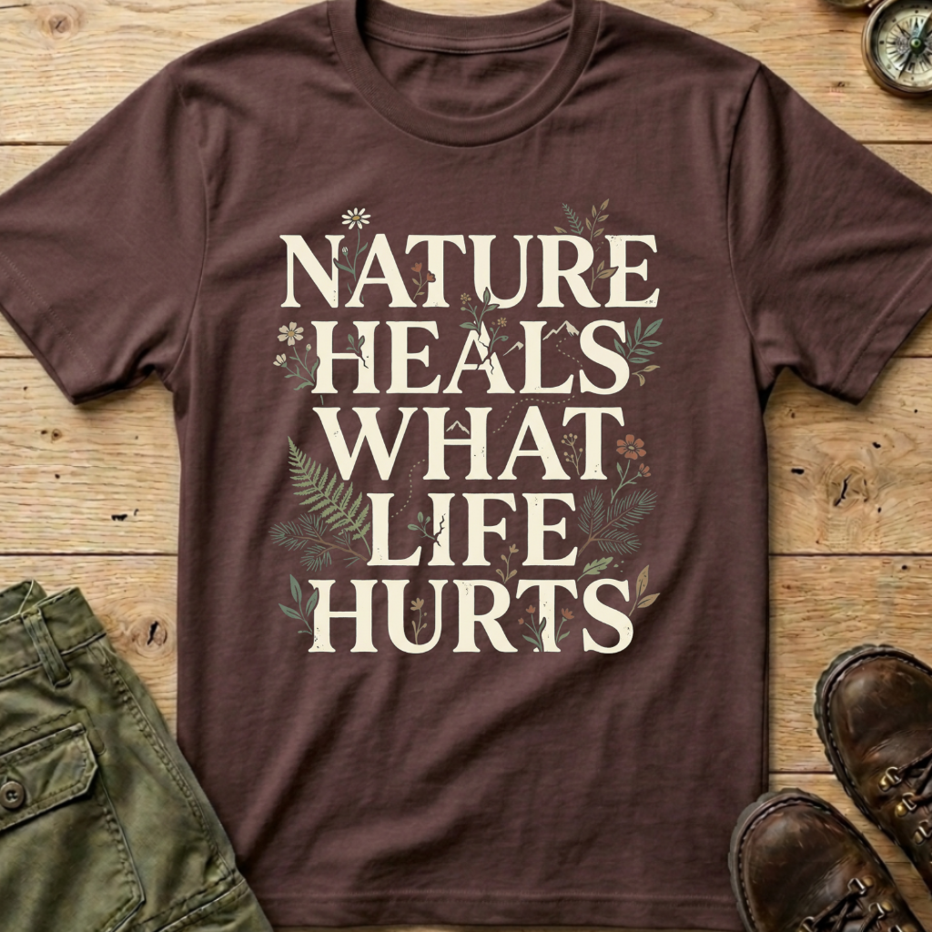 Nature Heals What Life Hurts T-Shirt