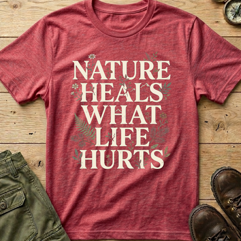 Nature Heals What Life Hurts T-Shirt