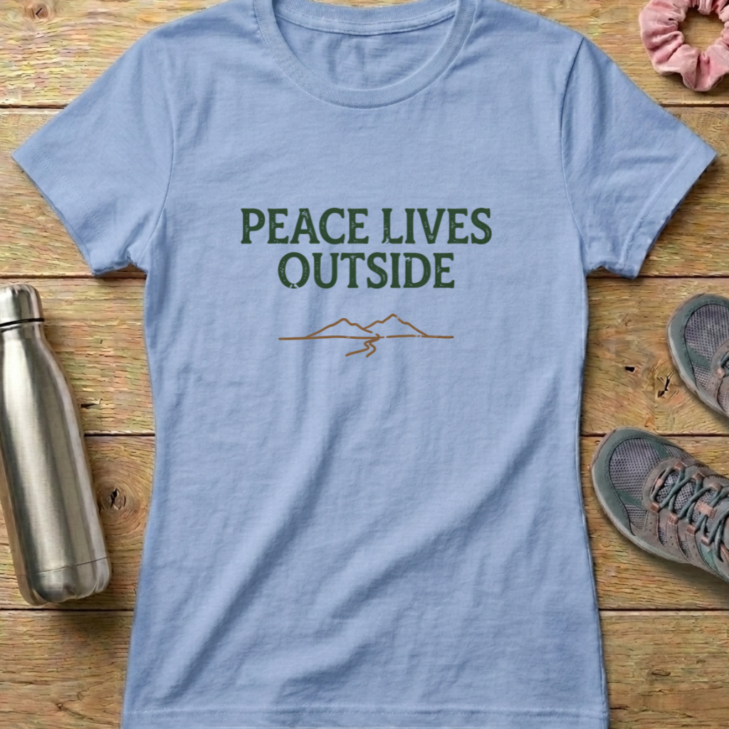 Peace Lives Outside Women's T-shirt