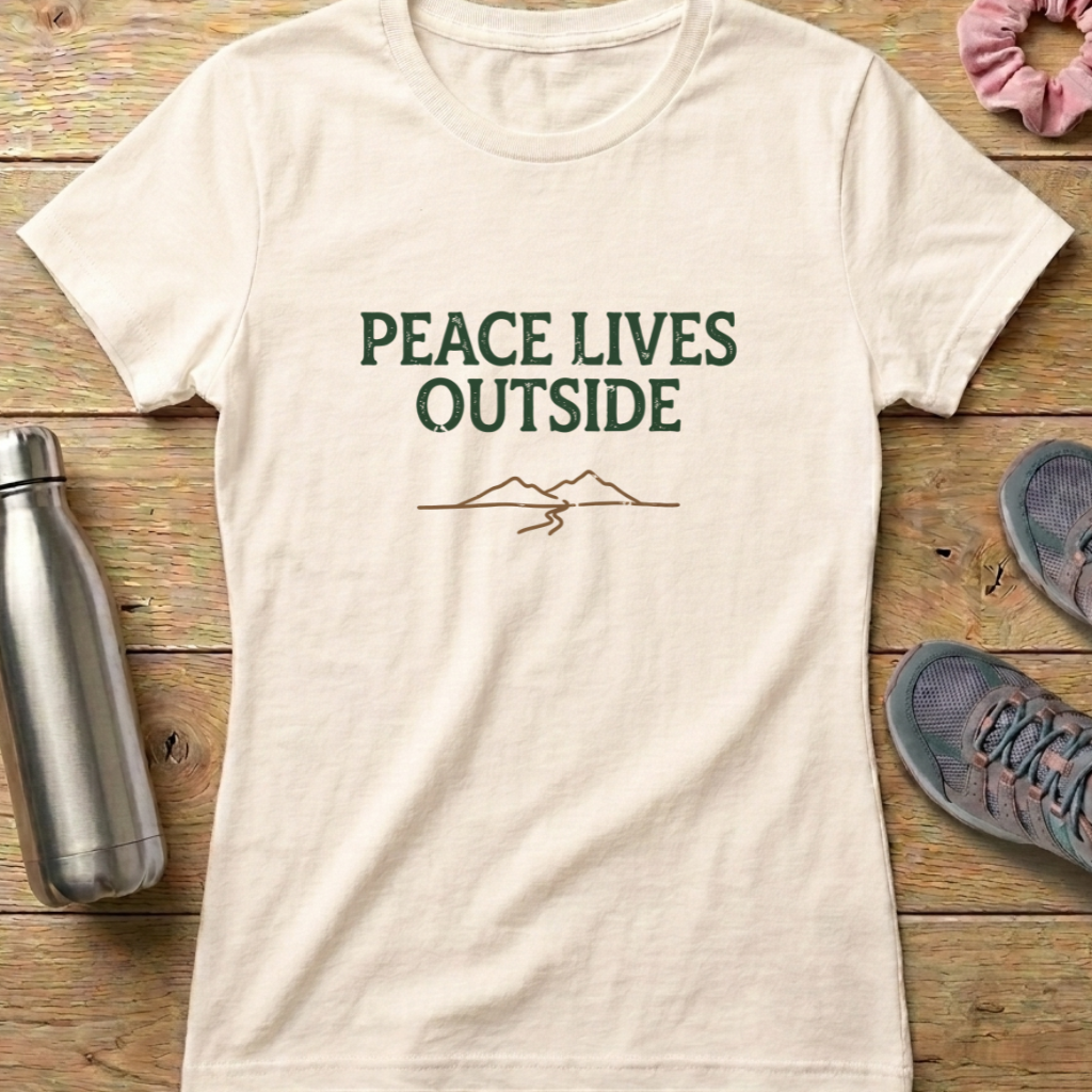 Peace Lives Outside Women's T-shirt